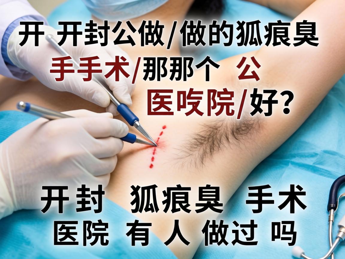开封做狐臭手术那个医院好?开封狐臭手术医院有人做过吗? 开封做狐臭手术那个医院好?开封狐臭手术医院有人做过吗?