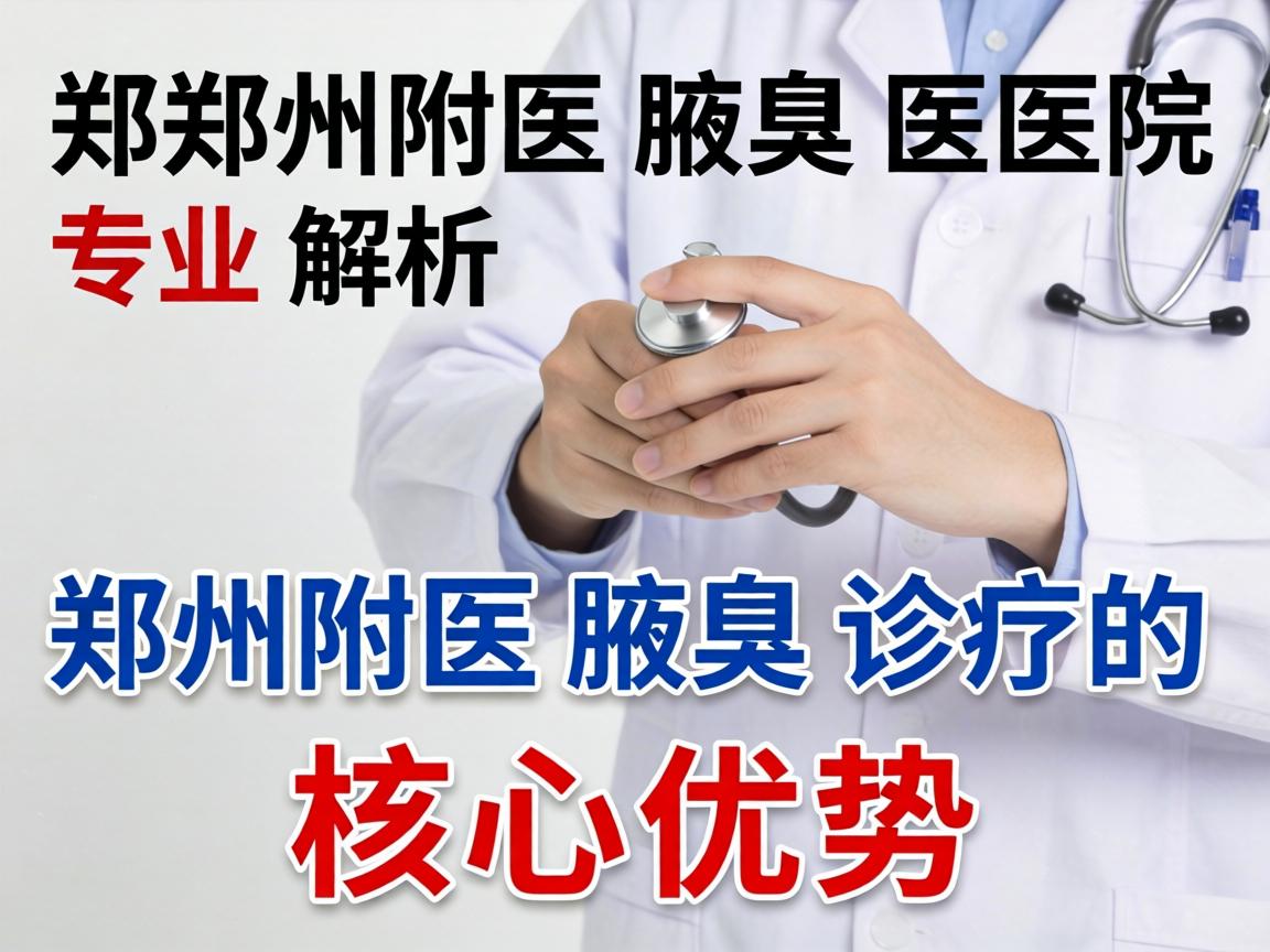 郑州附医腋臭医院专业解析,郑州附医腋臭诊疗的核心优势 郑州附医腋臭医院专业解析,郑州附医腋臭诊疗的核心优势