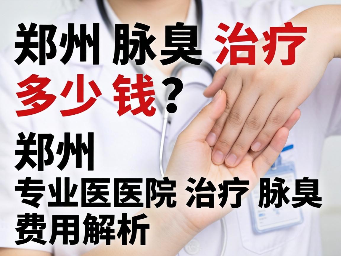郑州腋臭治疗多少钱？郑州专业医院治疗腋臭费用解析
