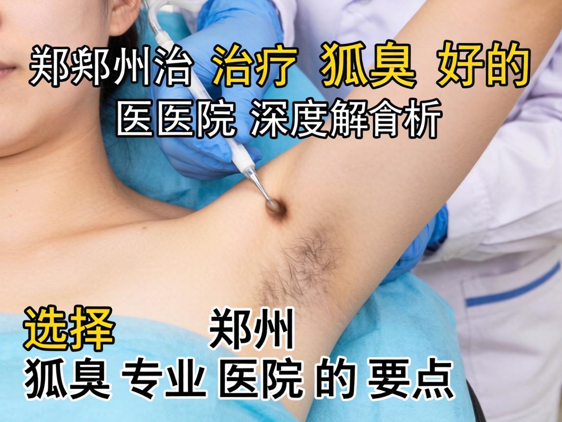 郑州治疗狐臭好的医院深度解析,选择郑州狐臭专业医院的要点 郑州治疗狐臭好的医院深度解析,选择郑州狐臭专业医院的要点
