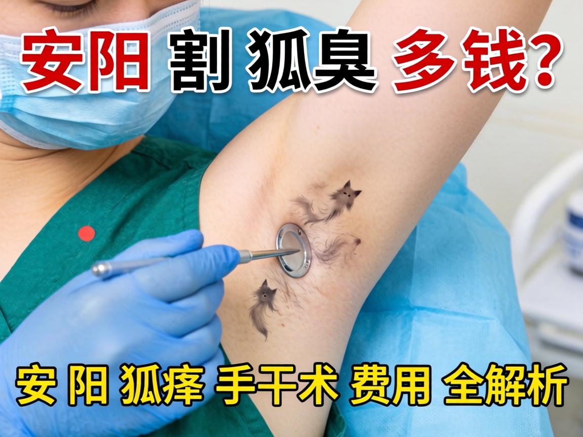 安阳割狐臭多钱?安阳狐臭手术费用全解析 安阳割狐臭多钱?安阳狐臭手术费用全解析