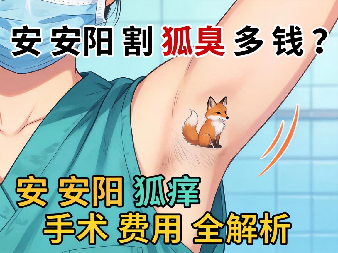 安阳割狐臭多钱?安阳狐臭手术费用全解析 安阳割狐臭多钱?安阳狐臭手术费用全解析