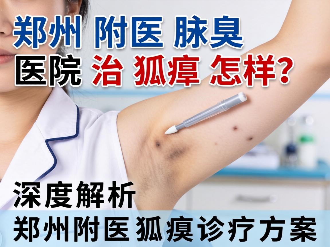 郑州附医腋臭医院治狐臭怎样？深度解析郑州附医狐臭诊疗方案