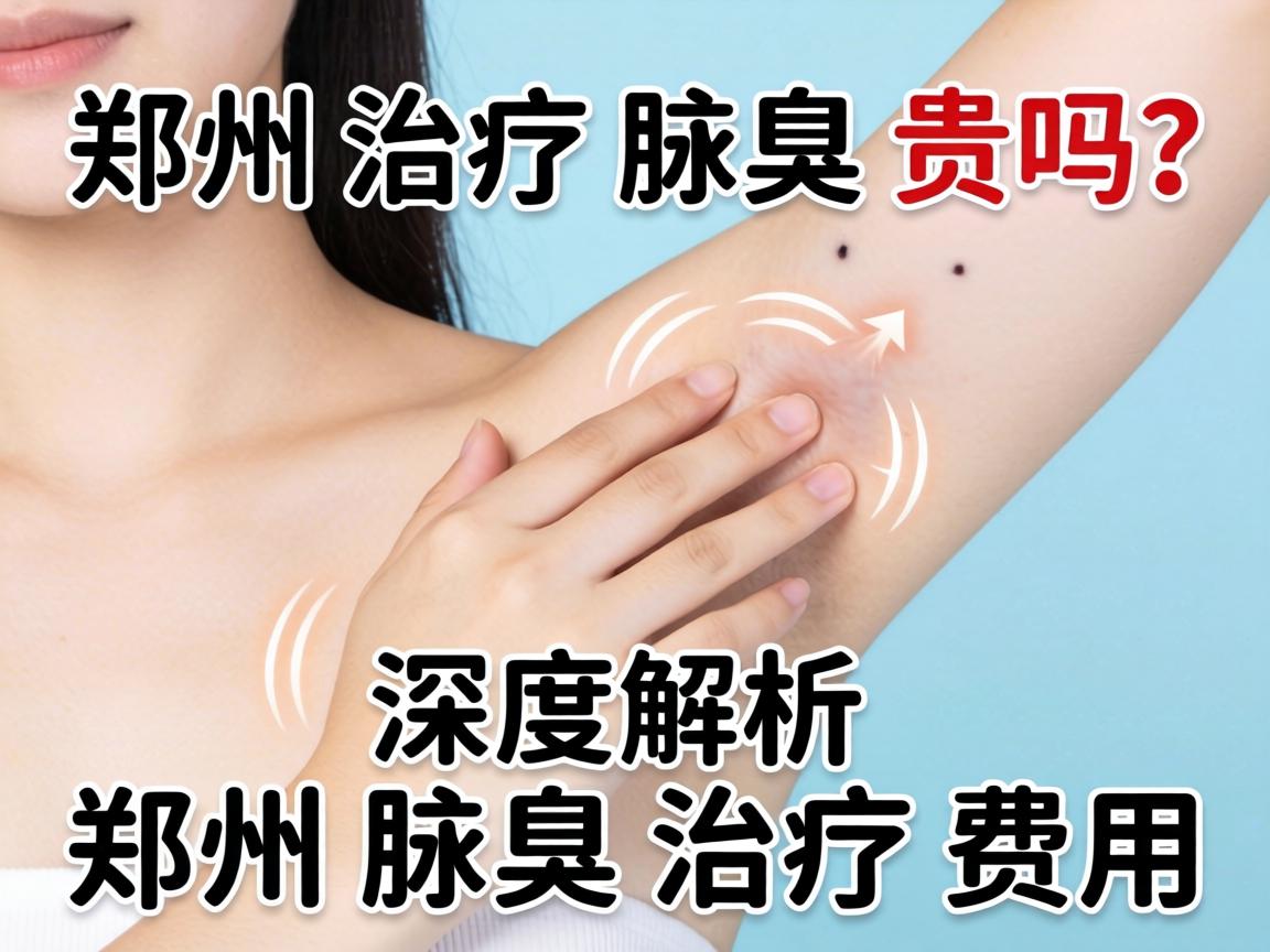 郑州治疗腋臭贵吗？深度解析郑州腋臭治疗费用