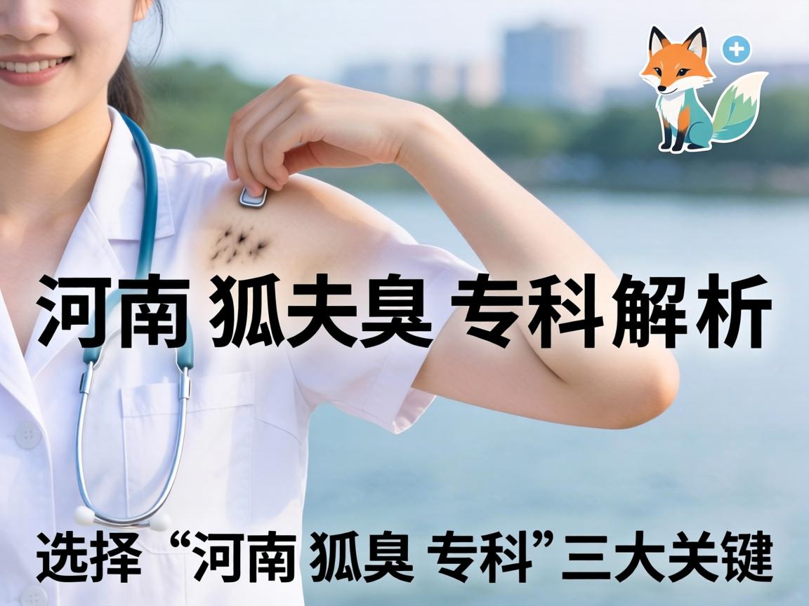 河南狐臭专科解析，选择河南狐臭专科的三大关键