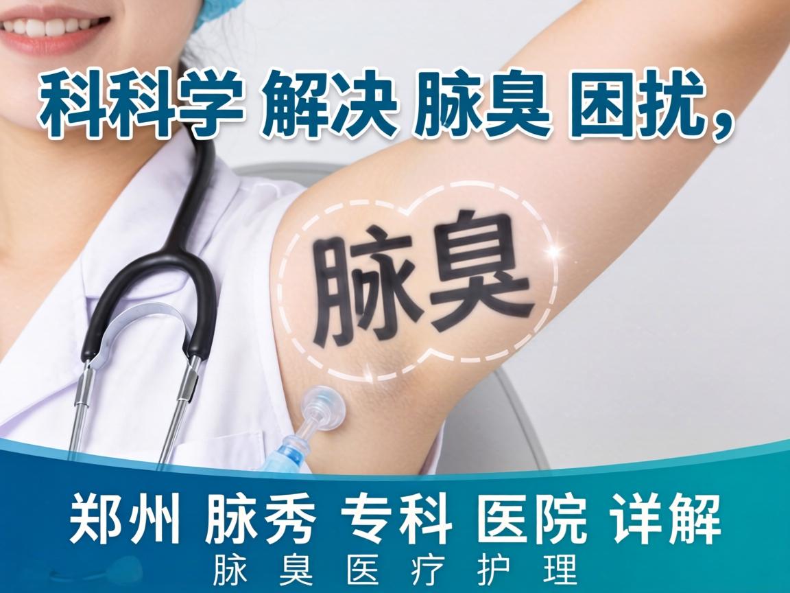 科学解决腋臭困扰，郑州腋秀专科医院详解腋臭医疗护理
