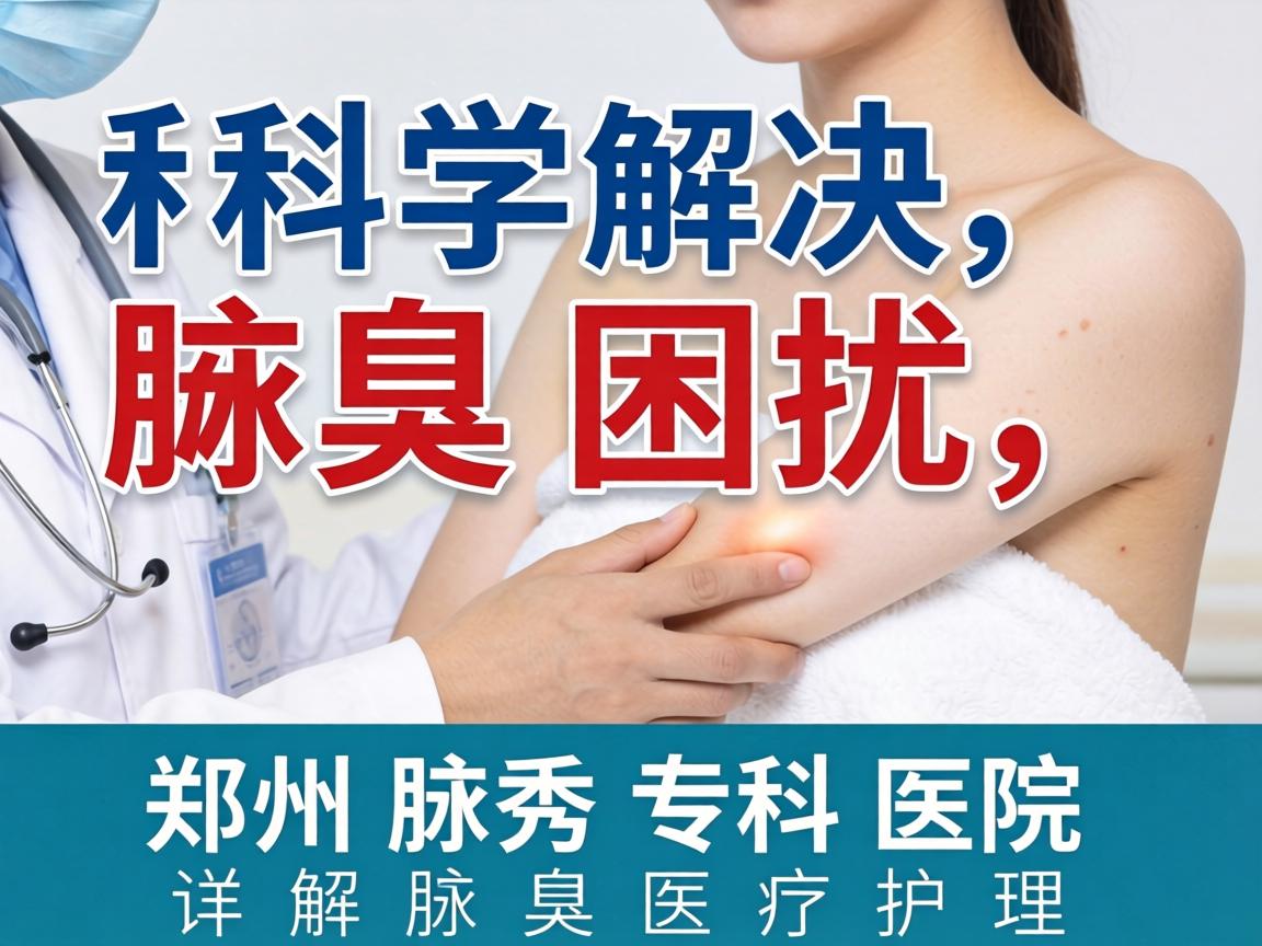 科学解决腋臭困扰，郑州腋秀专科医院详解腋臭医疗护理