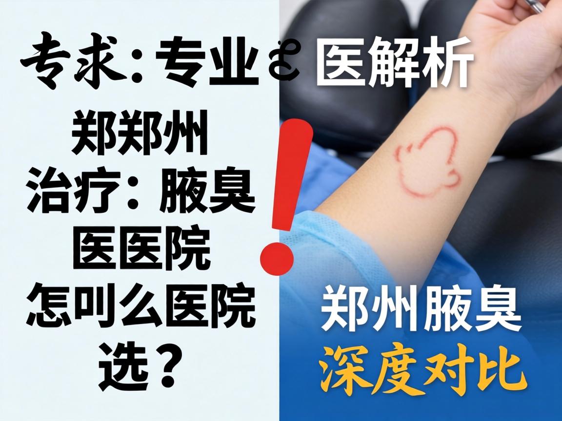 专业解析,郑州治疗腋臭医院怎么选?郑州腋臭医院深度对比 专业解析,郑州治疗腋臭医院怎么选?郑州腋臭医院深度对比