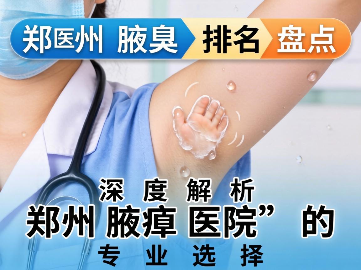 郑州腋臭医院排名盘点,深度解析郑州腋臭医院的专业选择 郑州腋臭医院排名盘点,深度解析郑州腋臭医院的专业选择