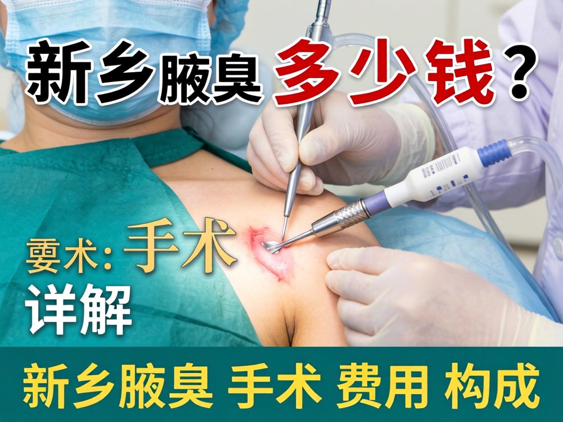 新乡腋臭手术多少钱?详解新乡腋臭手术费用构成 新乡腋臭手术多少钱?详解新乡腋臭手术费用构成