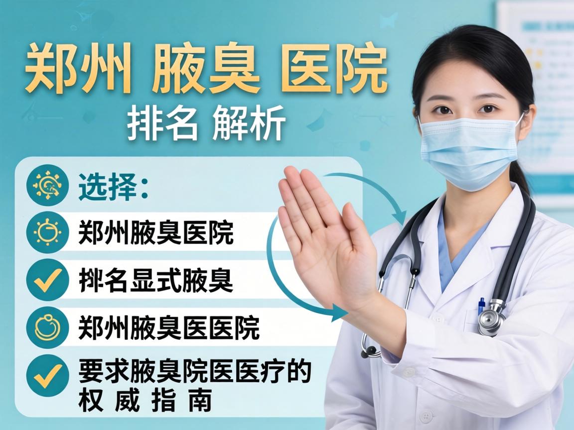 郑州腋臭医院排名解析,选择郑州腋臭医院的权威指南 郑州腋臭医院排名解析,选择郑州腋臭医院的权威指南