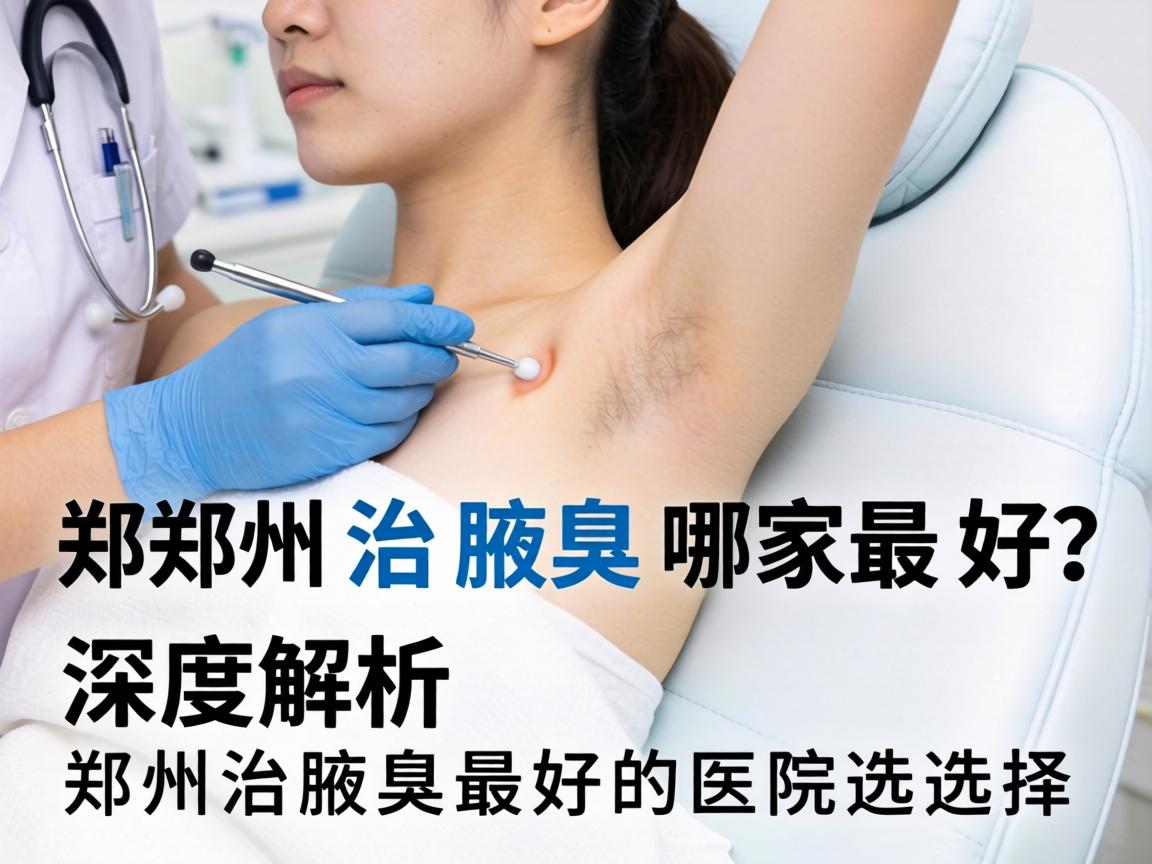 郑州治腋臭哪家最好？深度解析郑州治腋臭最好的医院选择