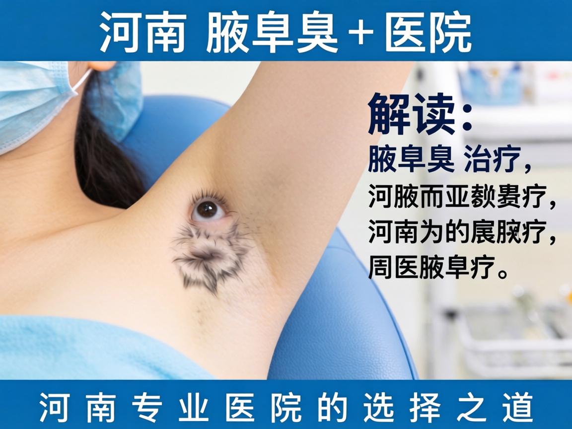 河南腋臭医院解读腋臭治疗,河南专业医院的选择之道 河南腋臭医院解读腋臭治疗,河南专业医院的选择之道