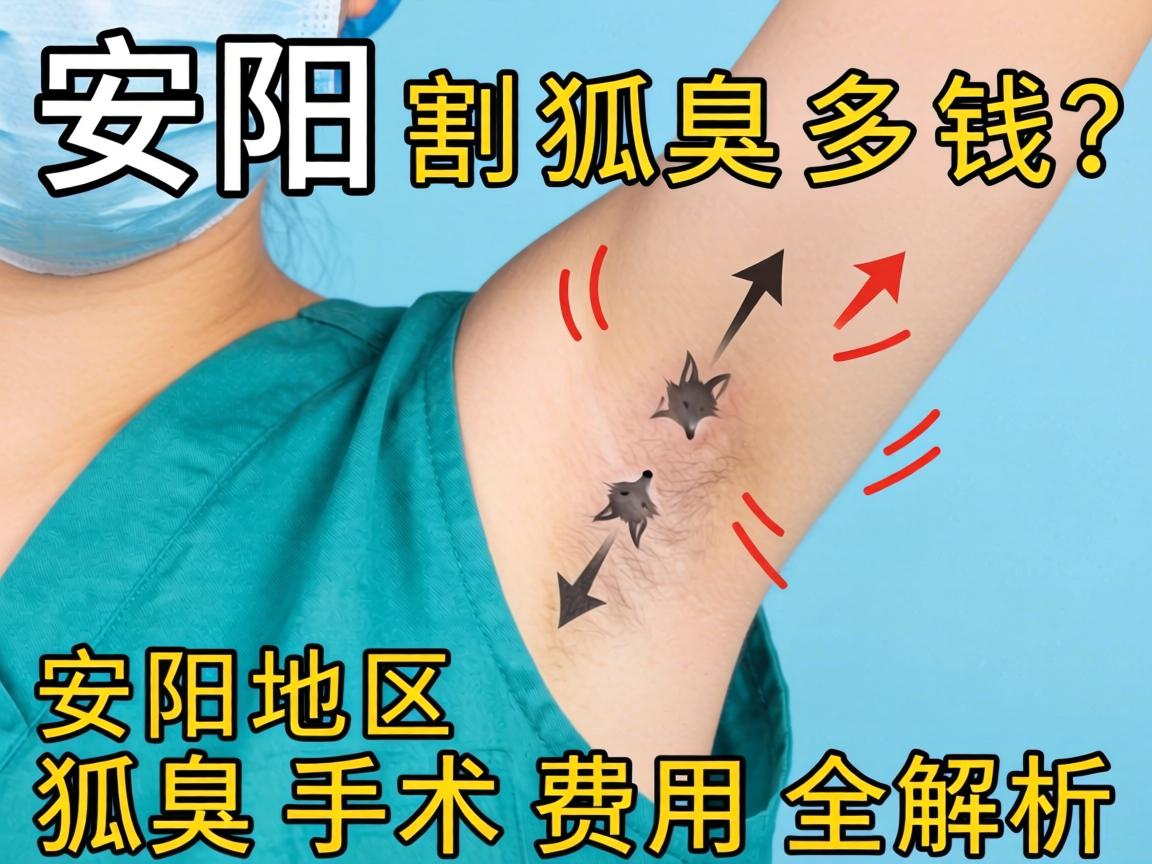 安阳割狐臭多钱？安阳地区狐臭手术费用全解析