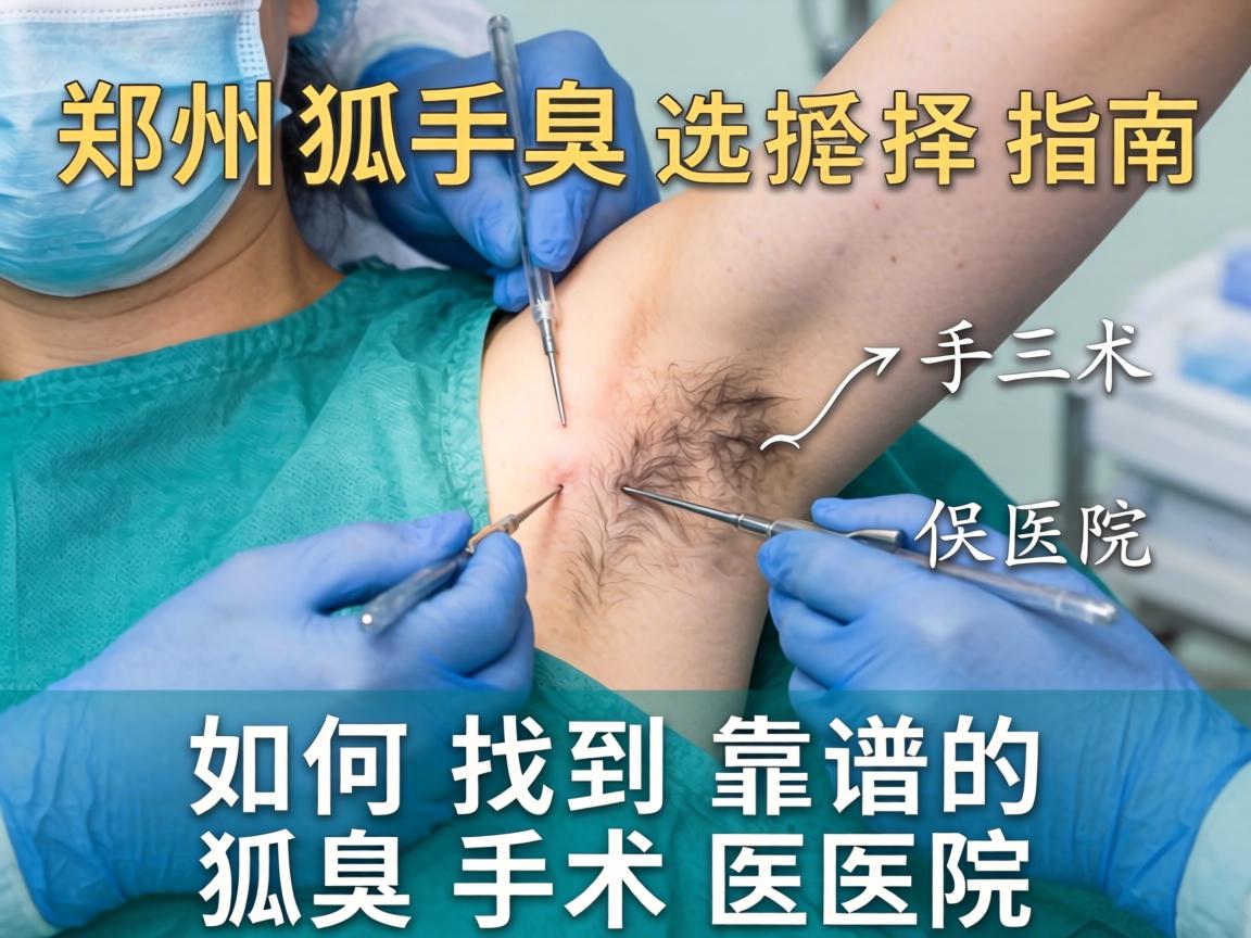 郑州狐臭手术医院选择指南,如何找到靠谱的狐臭手术医院 郑州狐臭手术医院选择指南,如何找到靠谱的狐臭手术医院