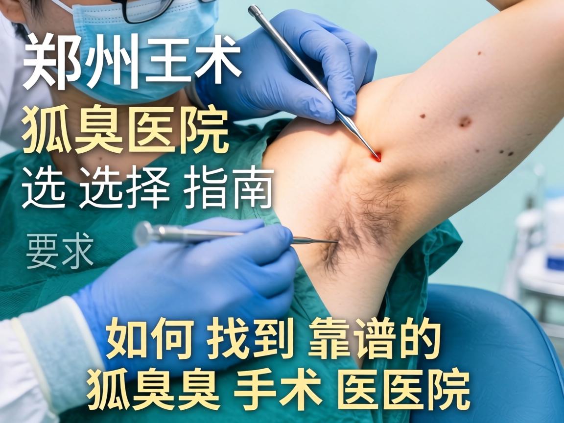 郑州狐臭手术医院选择指南,如何找到靠谱的狐臭手术医院 郑州狐臭手术医院选择指南,如何找到靠谱的狐臭手术医院