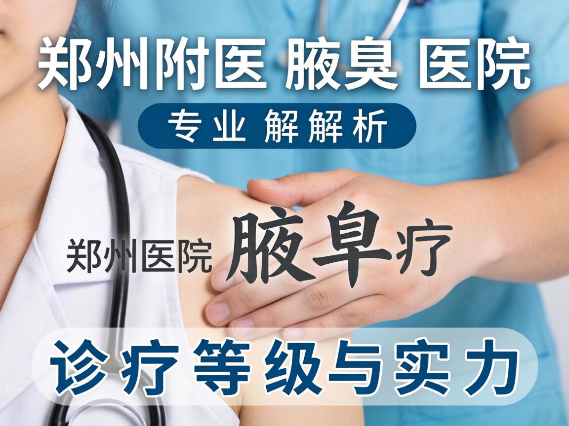 郑州附医腋臭医院专业解析,郑州附医腋臭医院诊疗等级与实力 郑州附医腋臭医院专业解析,郑州附医腋臭医院诊疗等级与实力
