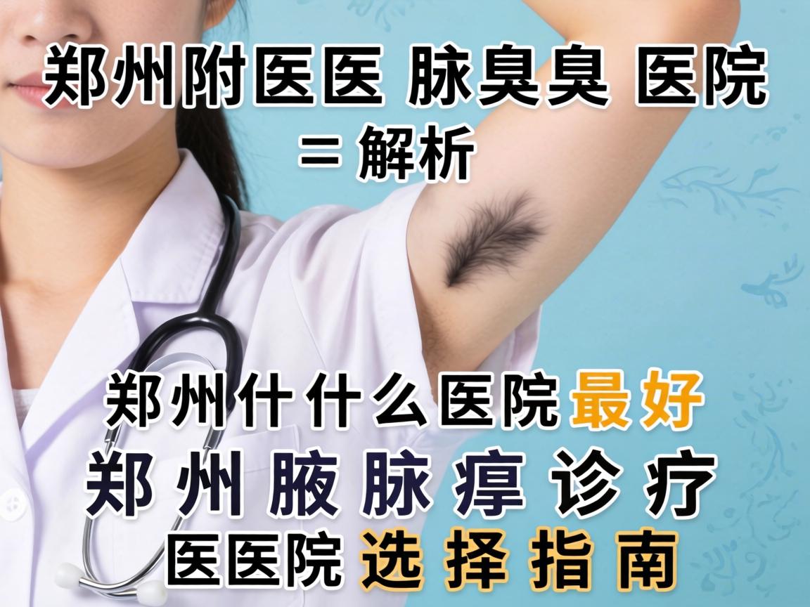 郑州附医腋臭医院解析,郑州什么医院最好,郑州腋臭诊疗医院选择指南 郑州附医腋臭医院解析,郑州什么医院最好,郑州腋臭诊疗医院选择指南