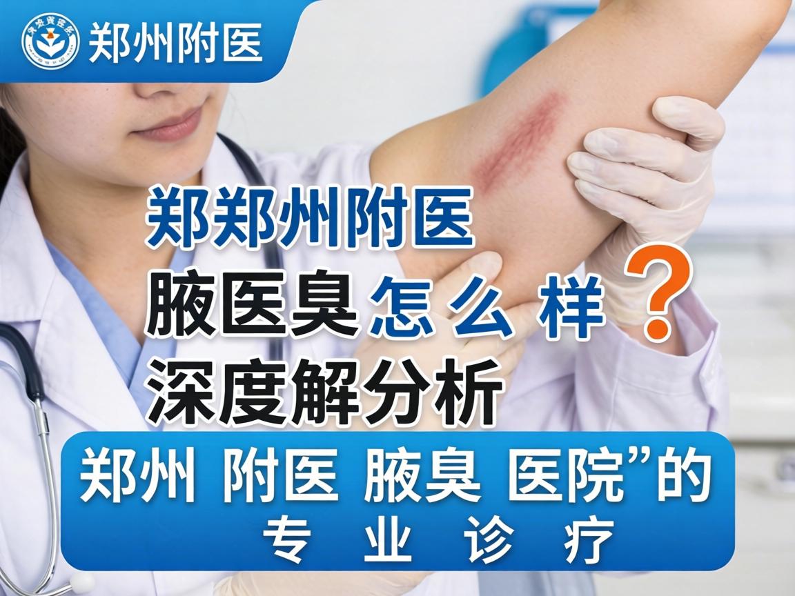 郑州附医腋臭医院怎么样？深度解析郑州附医腋臭医院的专业诊疗