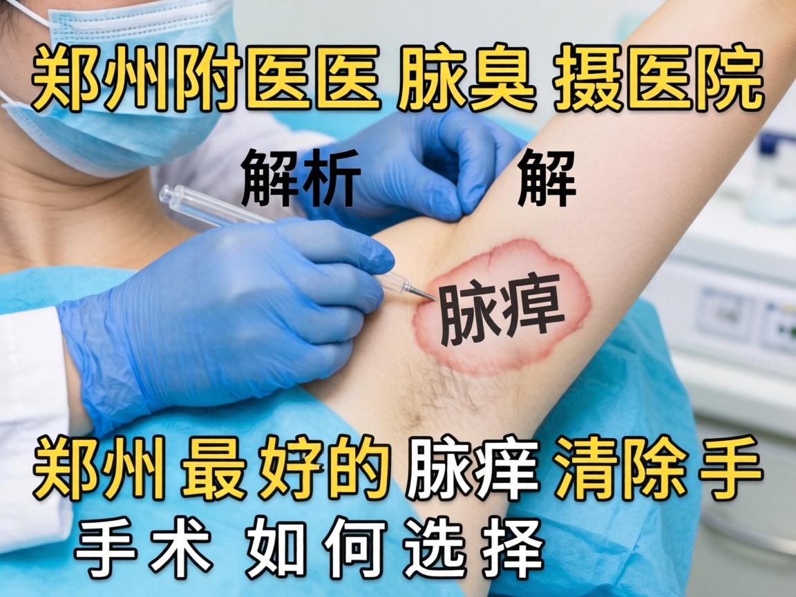 郑州附医腋臭医院解析，郑州最好的腋臭清除手术如何选择