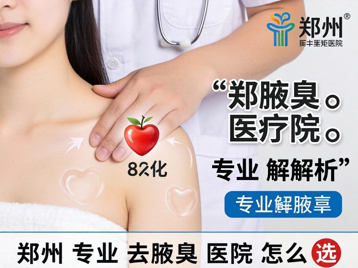 郑州腋臭医院专业解析，郑州专业去腋臭医院怎么选