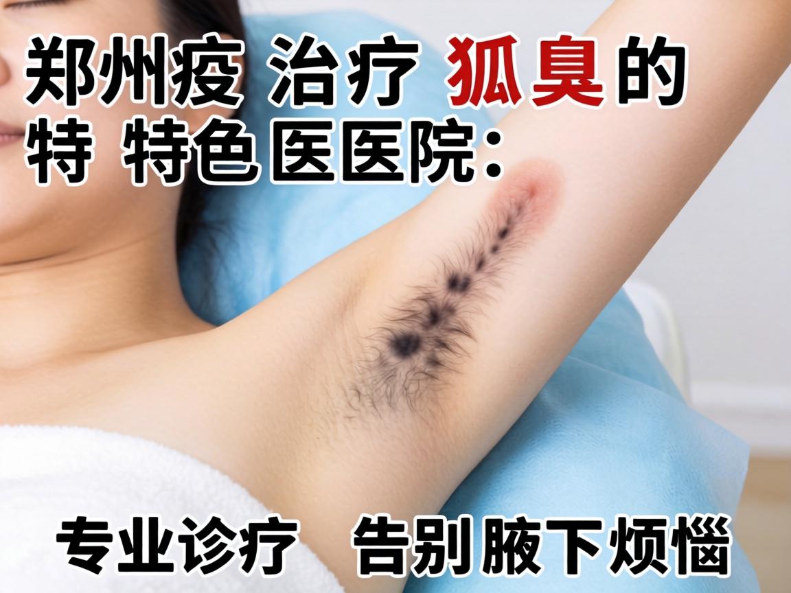 郑州治疗狐臭的特色医院,专业诊疗,告别腋下烦恼 郑州治疗狐臭的特色医院,专业诊疗,告别腋下烦恼