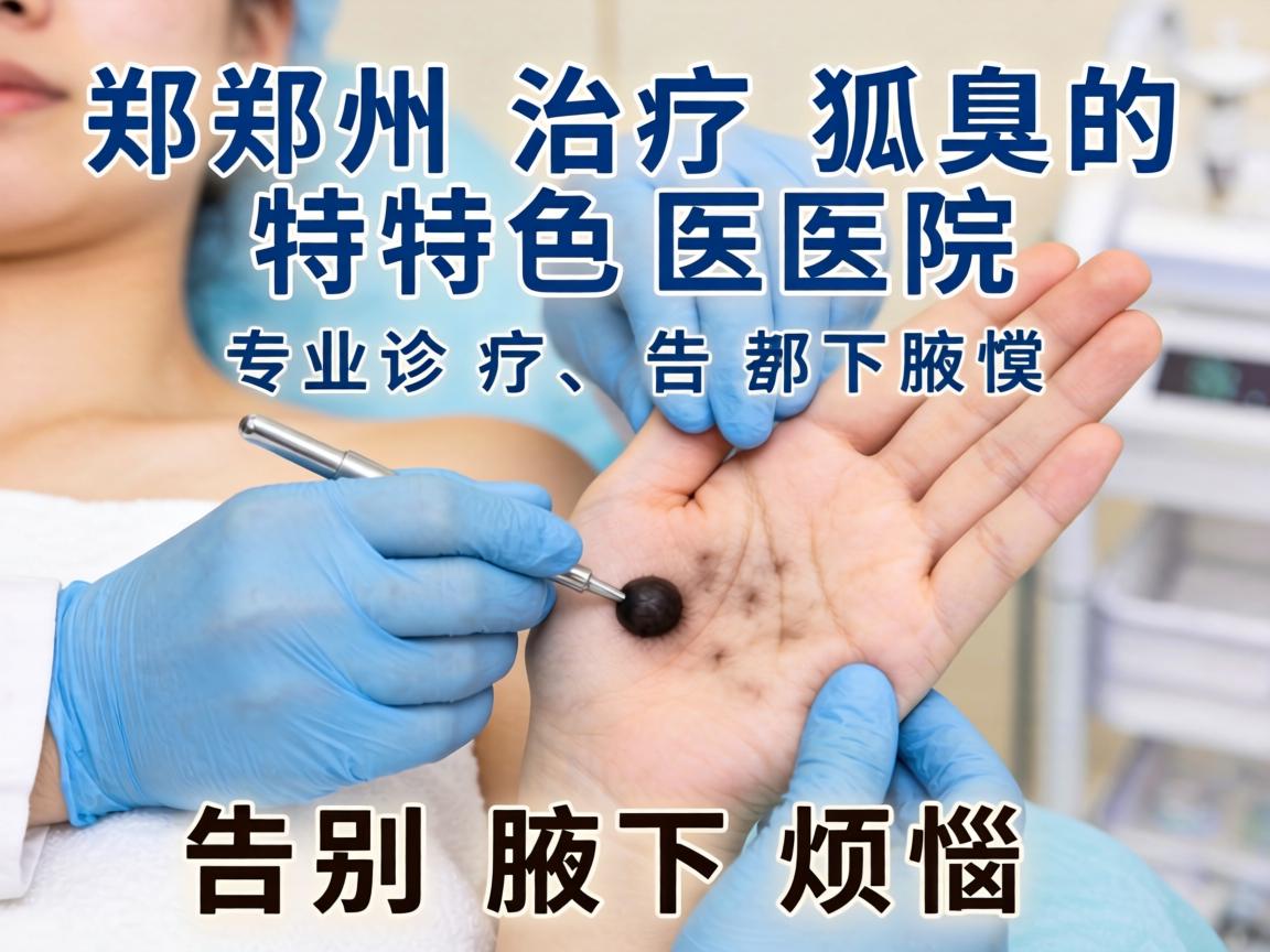 郑州治疗狐臭的特色医院,专业诊疗,告别腋下烦恼 郑州治疗狐臭的特色医院,专业诊疗,告别腋下烦恼