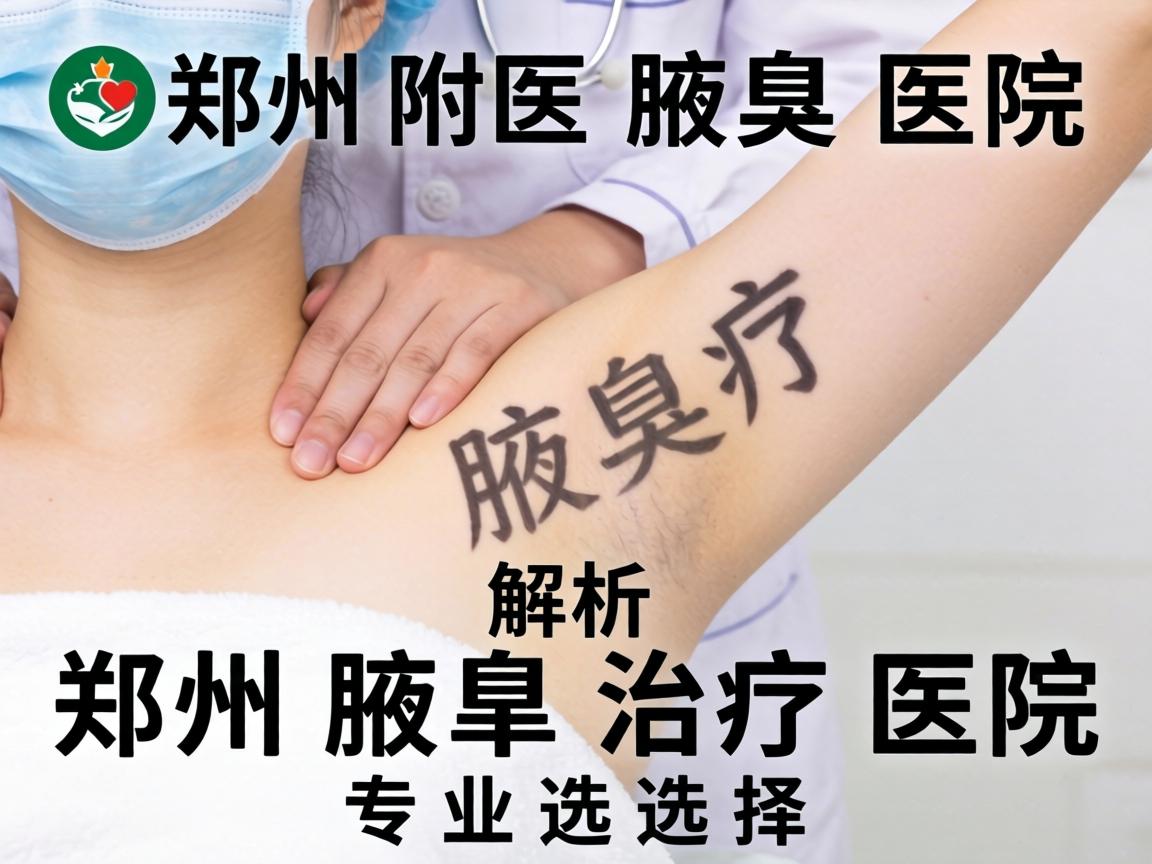 郑州附医腋臭医院解析,郑州腋臭治疗医院的专业选择 郑州附医腋臭医院解析,郑州腋臭治疗医院的专业选择