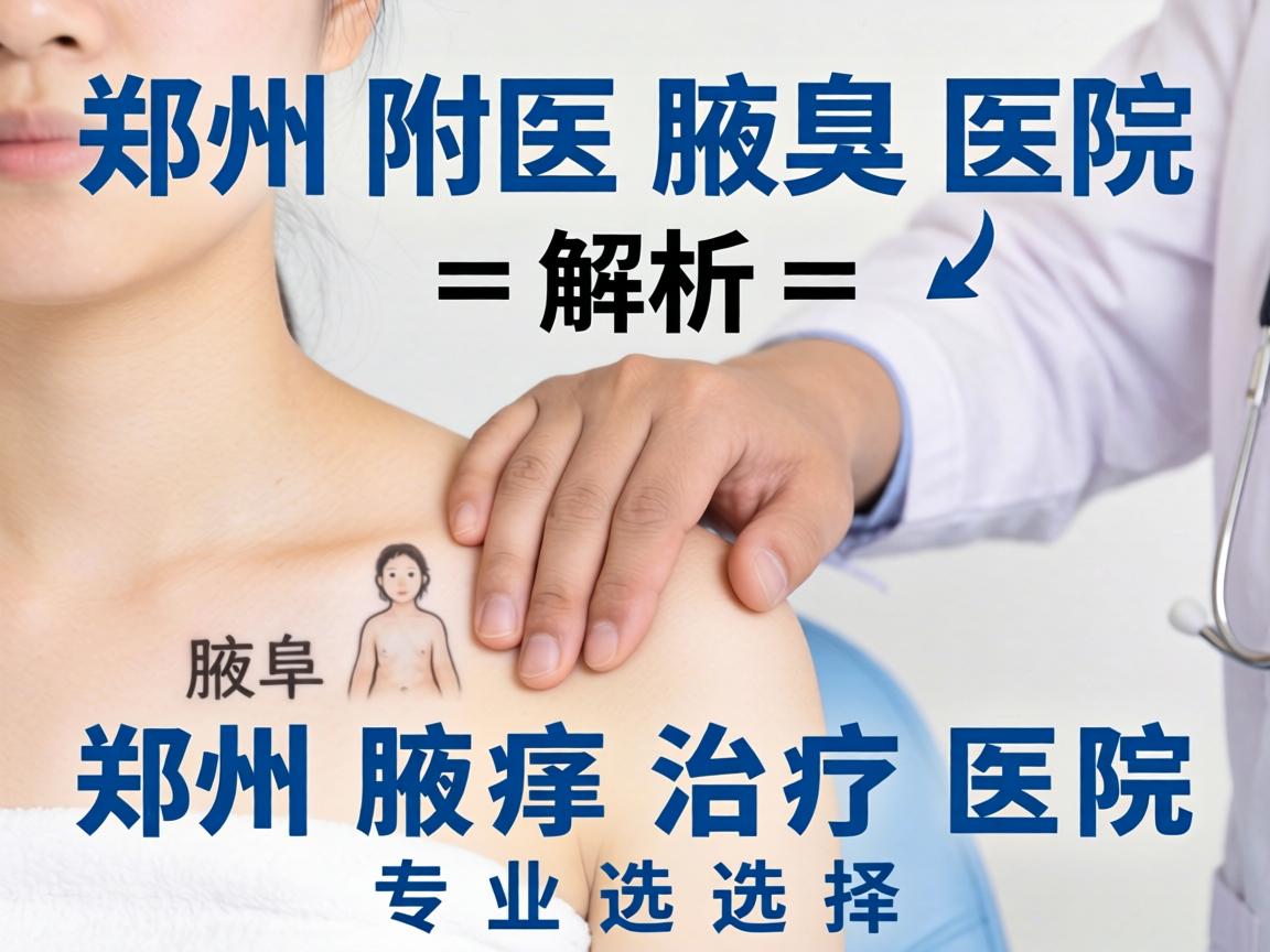 郑州附医腋臭医院解析,郑州腋臭治疗医院的专业选择 郑州附医腋臭医院解析,郑州腋臭治疗医院的专业选择