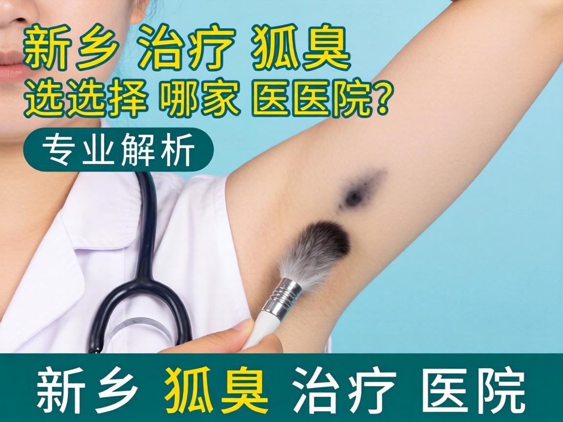 新乡治疗狐臭选择哪家医院？专业解析新乡狐臭治疗医院