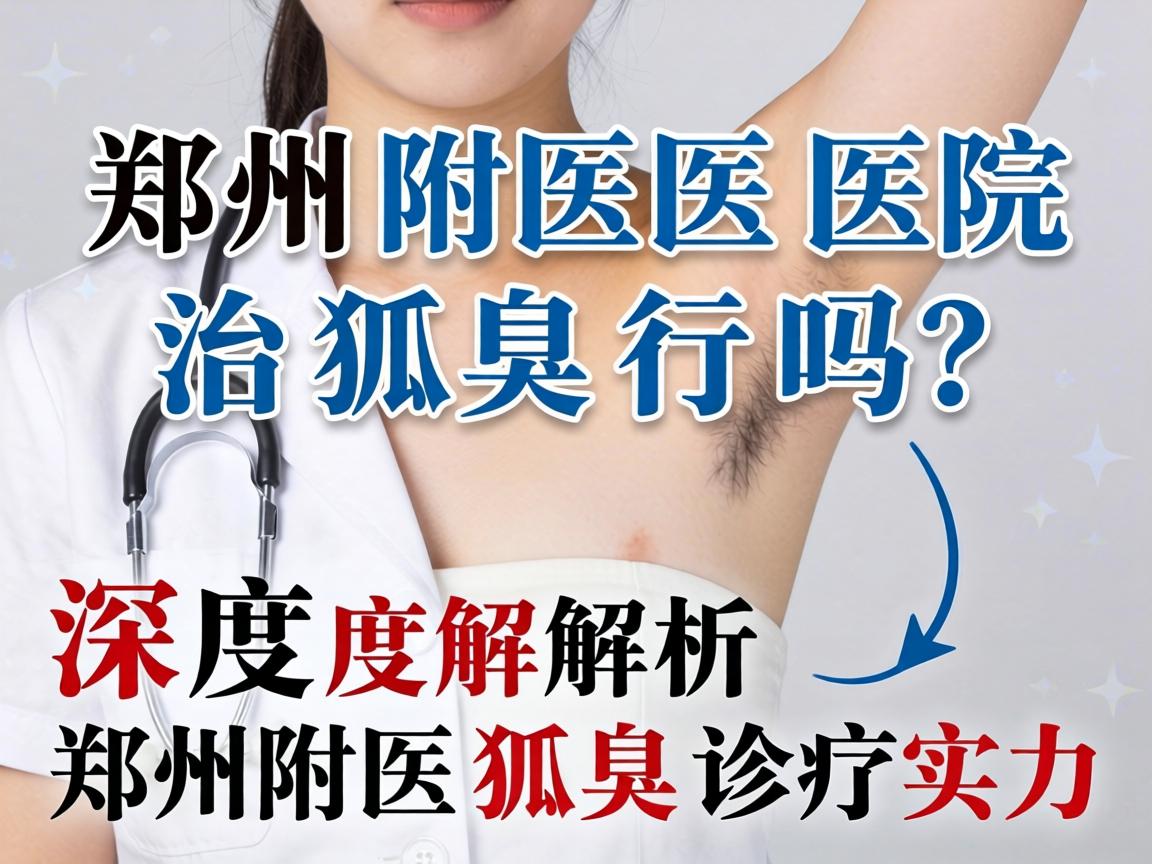 郑州附医医院治狐臭行吗？深度解析郑州附医狐臭诊疗实力
