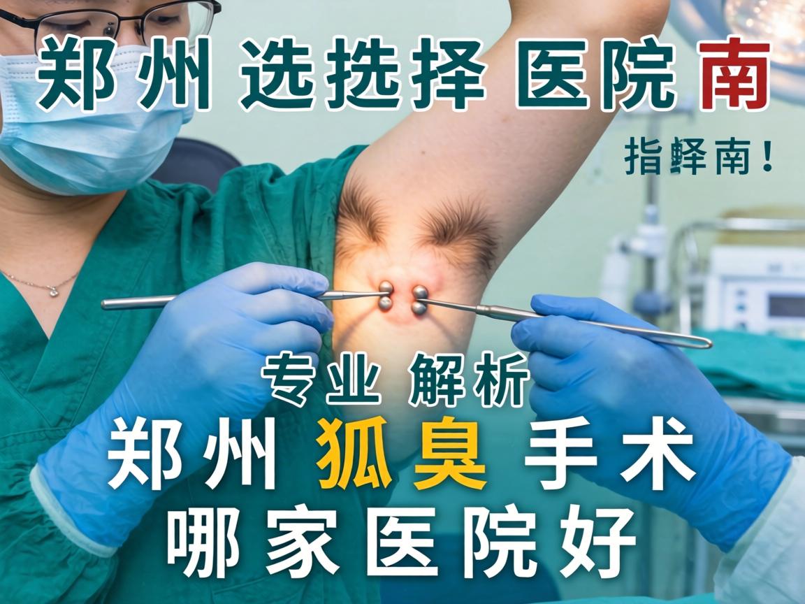 郑州狐臭手术医院选择指南,专业解析郑州狐臭手术哪家医院好 郑州狐臭手术医院选择指南,专业解析郑州狐臭手术哪家医院好
