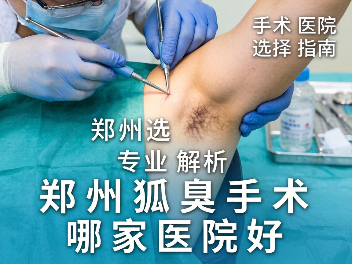 郑州狐臭手术医院选择指南,专业解析郑州狐臭手术哪家医院好 郑州狐臭手术医院选择指南,专业解析郑州狐臭手术哪家医院好
