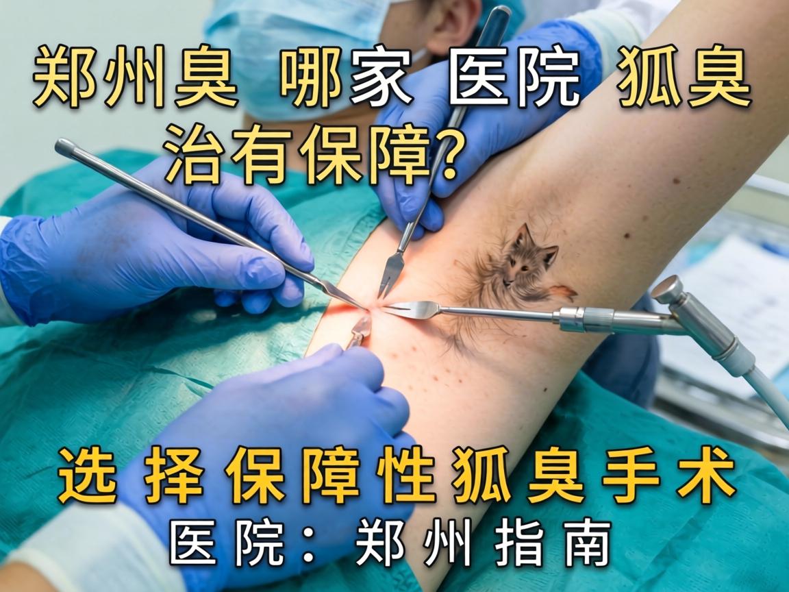郑州狐臭手术哪家医院治有保障？选择保障性狐臭手术医院的郑州指南