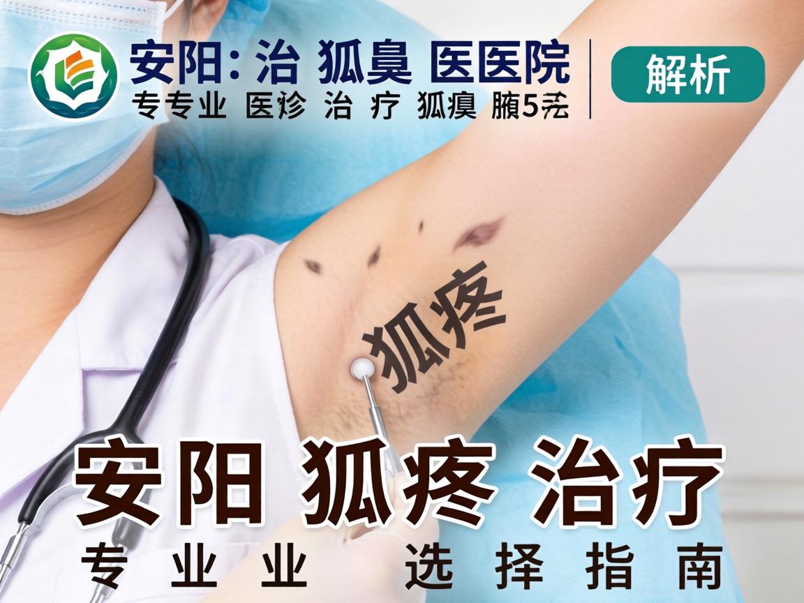 安阳专业治疗狐臭医院解析，安阳狐臭治疗专业选择指南