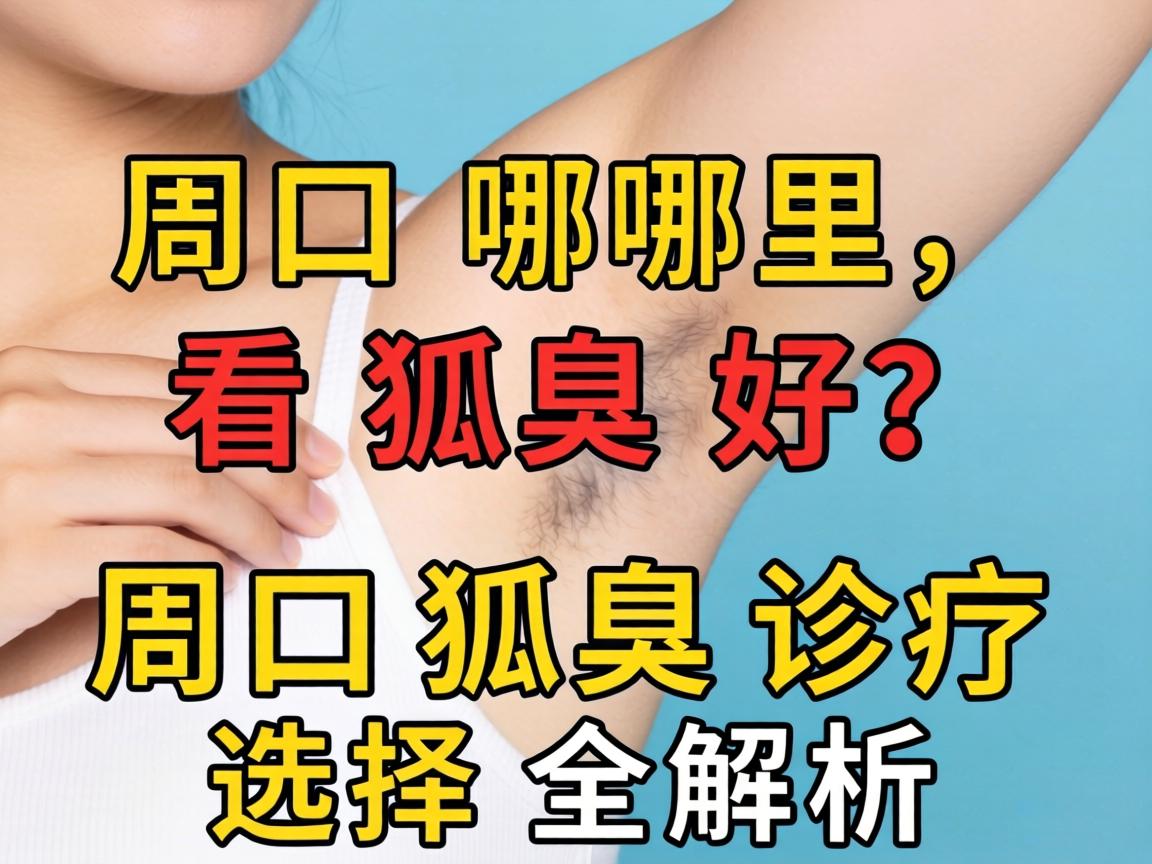 周口哪里看狐臭好？周口狐臭诊疗选择全解析