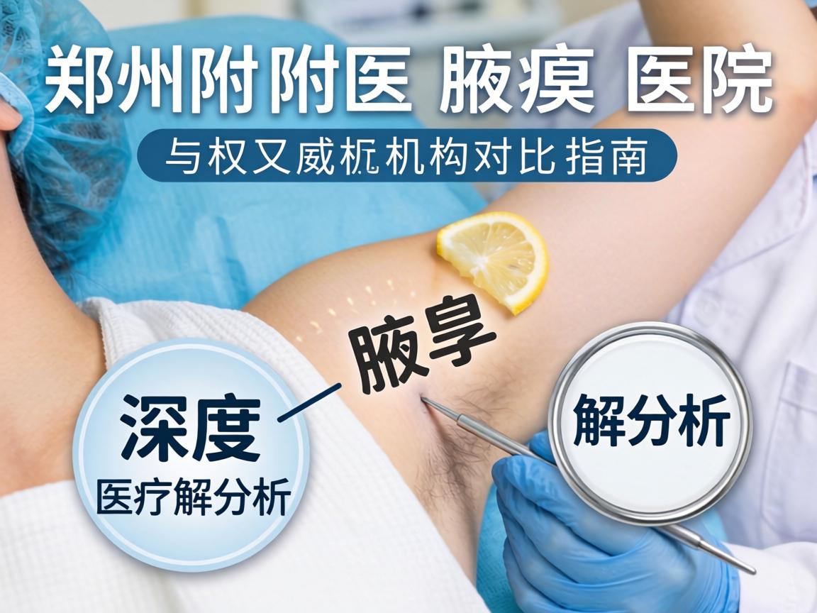 郑州腋臭医院深度解析，郑州附医腋臭医院与权威机构对比指南