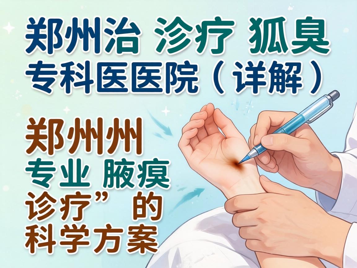 郑州治疗狐臭专科医院详解,郑州专业腋臭诊疗的科学方案 郑州治疗狐臭专科医院详解,郑州专业腋臭诊疗的科学方案