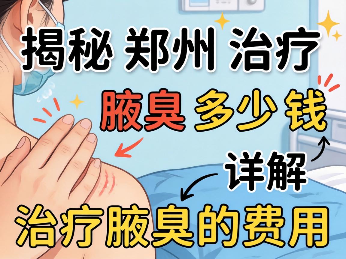 揭秘郑州治疗腋臭多少钱,详解治疗腋臭的费用构成 揭秘郑州治疗腋臭多少钱,详解治疗腋臭的费用构成