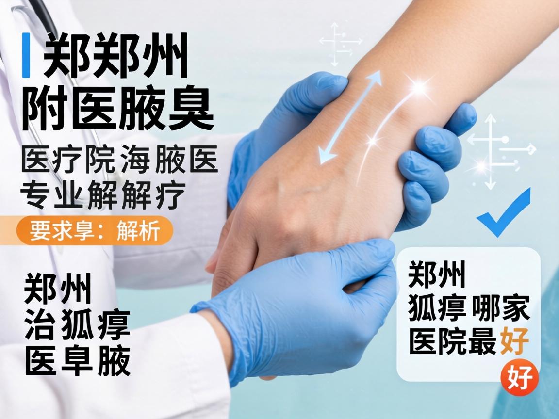 郑州附医腋臭医院专业解析，郑州治狐臭哪家医院最好