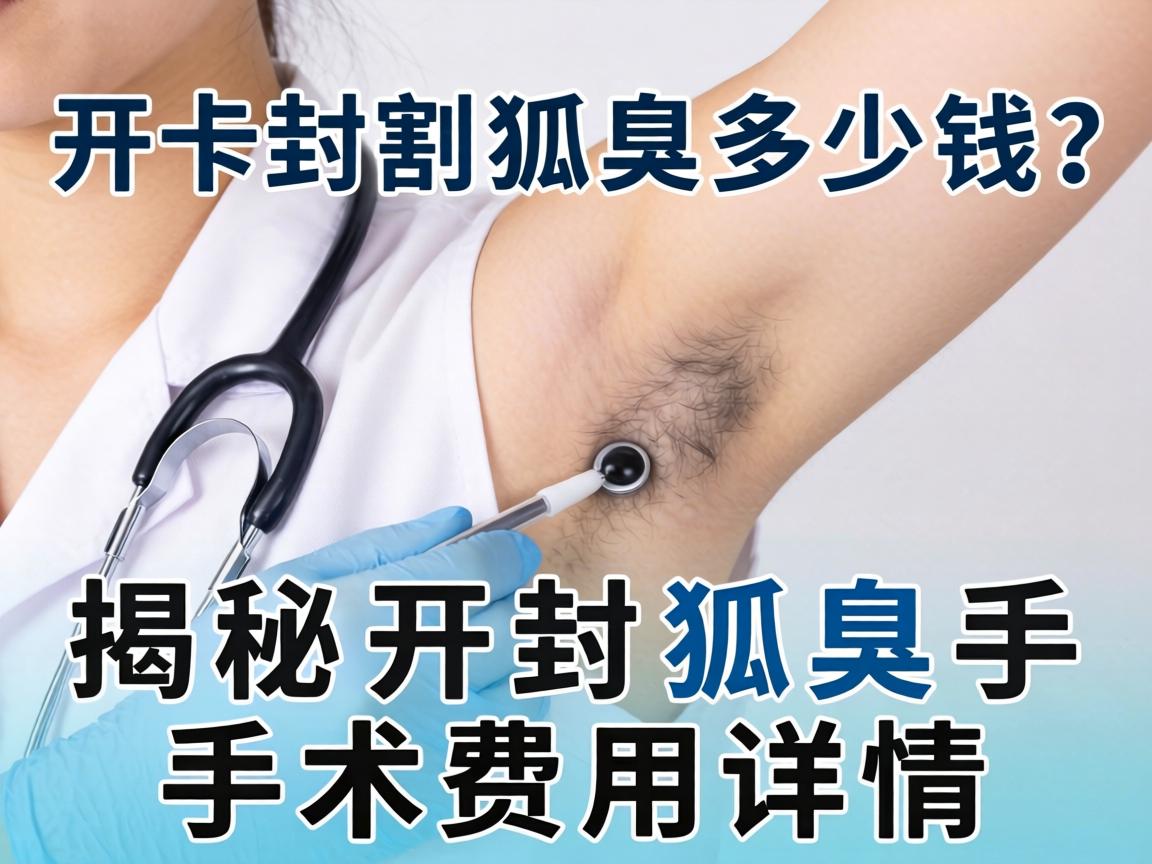 开封割狐臭多少钱?揭秘开封狐臭手术费用详情 开封割狐臭多少钱?揭秘开封狐臭手术费用详情