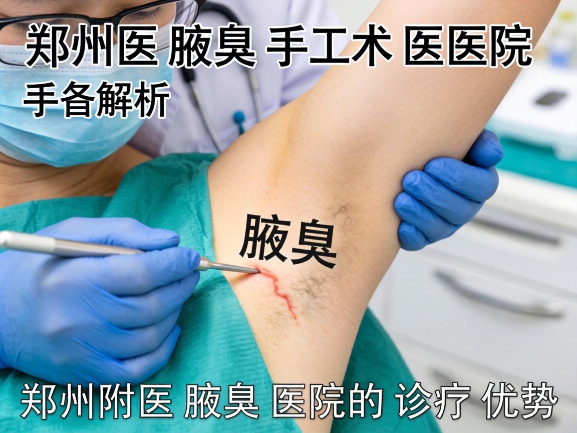 郑州腋臭手术医院解析,郑州附医腋臭医院的诊疗优势 郑州腋臭手术医院解析,郑州附医腋臭医院的诊疗优势