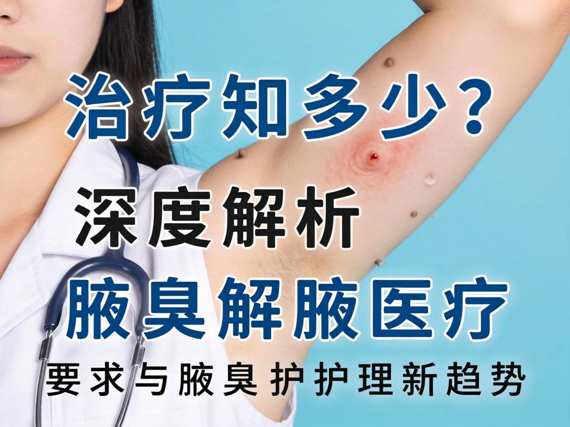 腋臭治疗知多少？深度解析腋臭医疗与腋臭护理新趋势