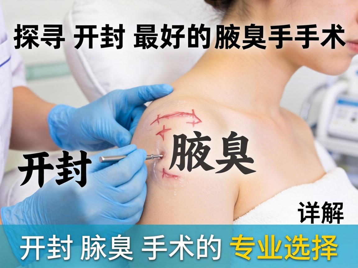 探寻开封最好的腋臭手术,详解开封腋臭手术的专业选择 探寻开封最好的腋臭手术,详解开封腋臭手术的专业选择