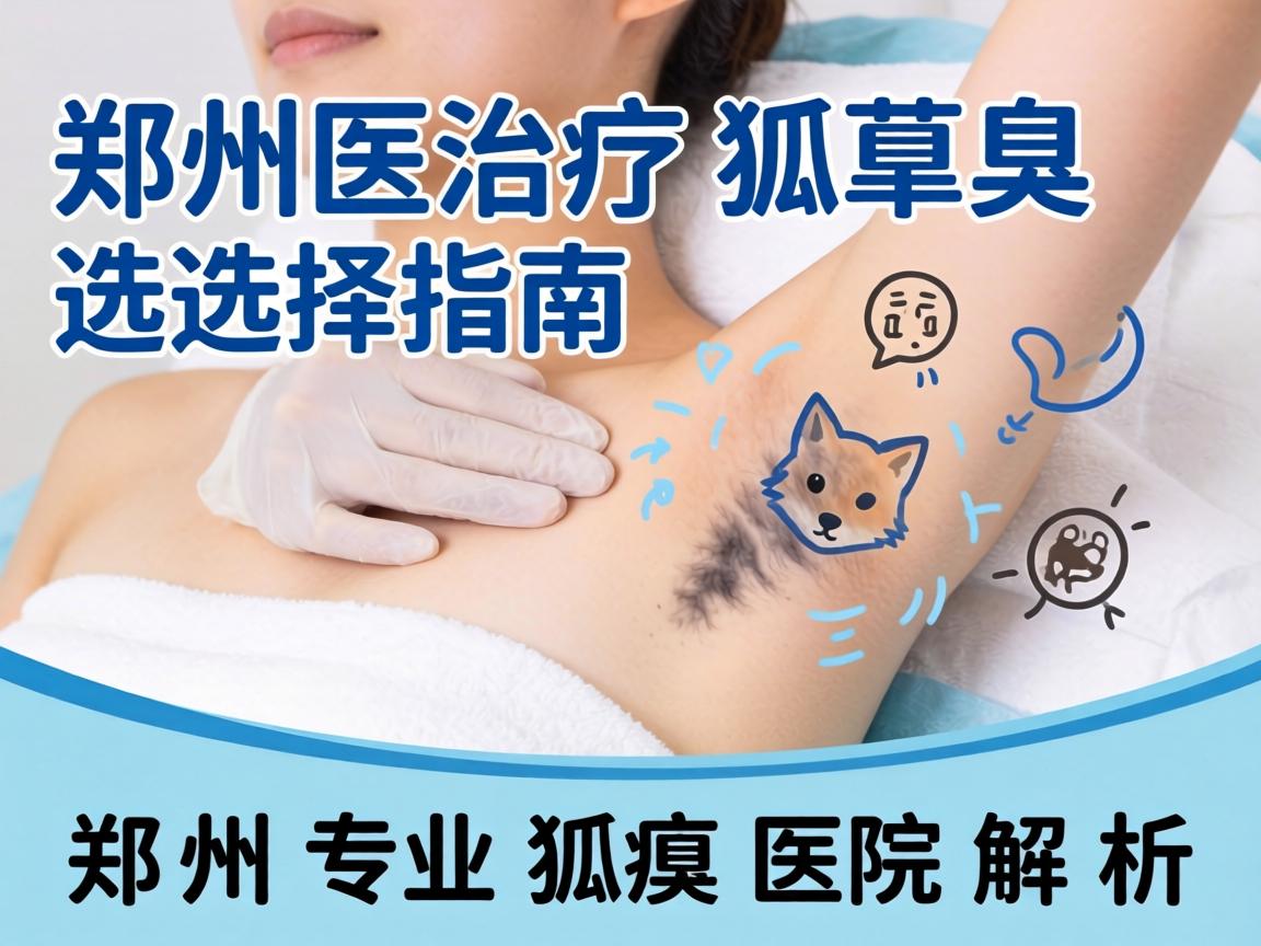 郑州治疗狐臭医院选择指南，郑州专业狐臭医院解析