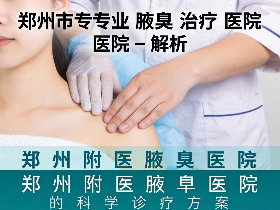 郑州专业腋臭治疗医院解析,郑州附医腋臭医院的科学诊疗方案 郑州专业腋臭治疗医院解析,郑州附医腋臭医院的科学诊疗方案