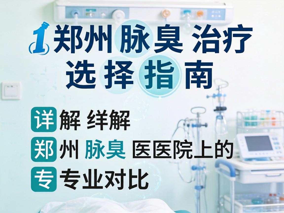 郑州腋臭治疗选择指南，详解郑州腋臭医院的专业对比