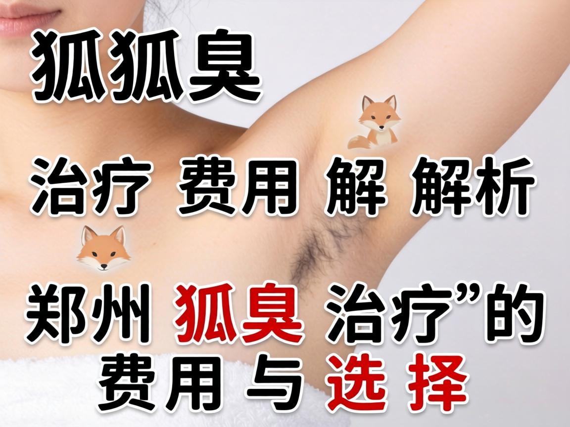 狐臭治疗费用解析，郑州狐臭治疗的费用与选择