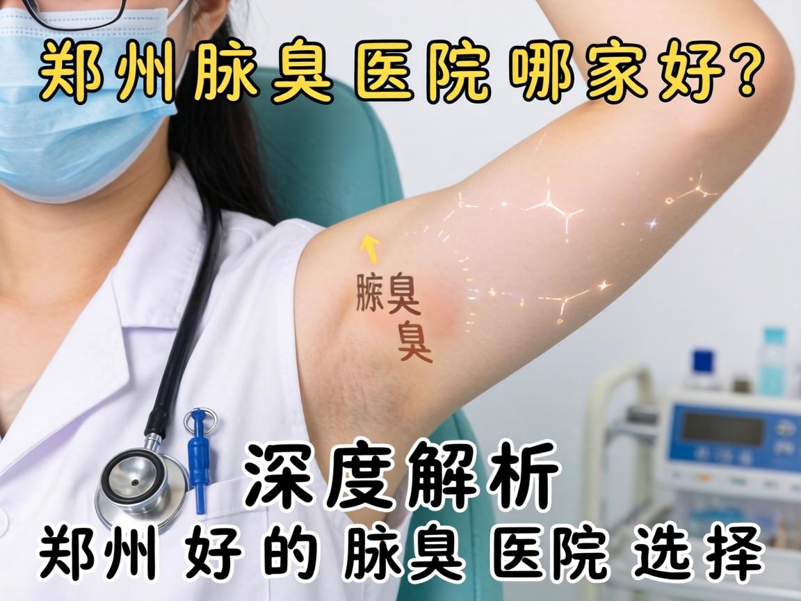 郑州腋臭医院哪家好？深度解析郑州好的腋臭医院选择