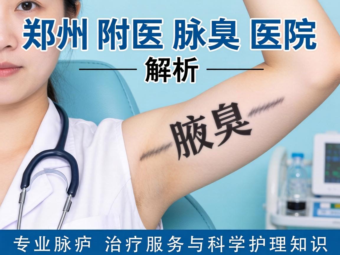 郑州附医腋臭医院解析,专业腋臭治疗服务与科学护理知识 郑州附医腋臭医院解析,专业腋臭治疗服务与科学护理知识